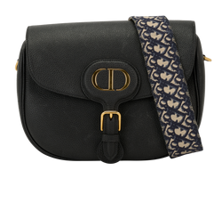 Medium Bobby Crossbody, Leather, Black, 0292, S/DB, 3*